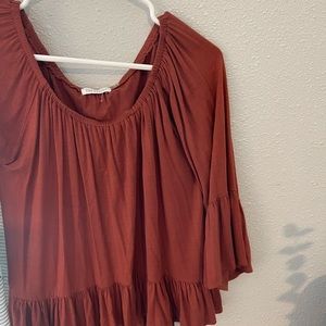 Off-shoulder blouse